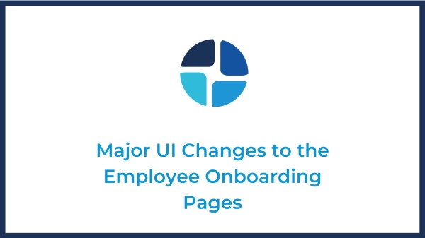 employee onboarding ui changes