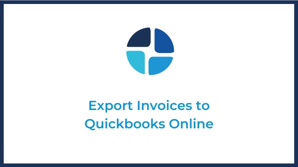 export invoice QuickBooks online