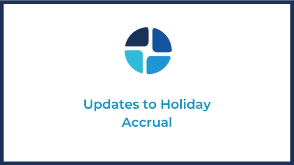 holiday accrual